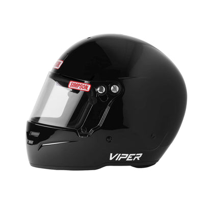 Simpson Sa2020 Viper Racing Helmet - Matte Black