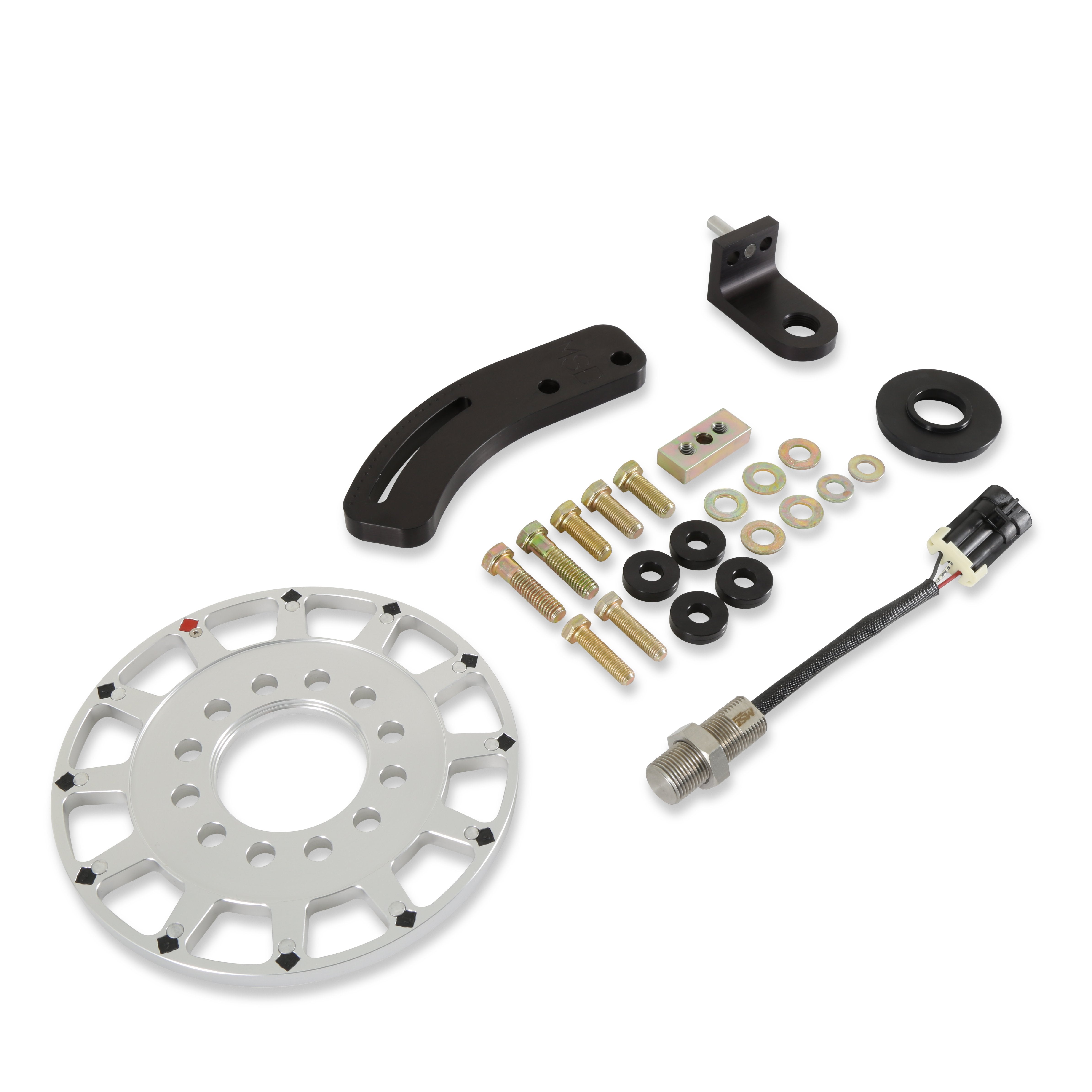 7-Inch 12-1X Crank   Trigger Kit, SBC, Hall Effect