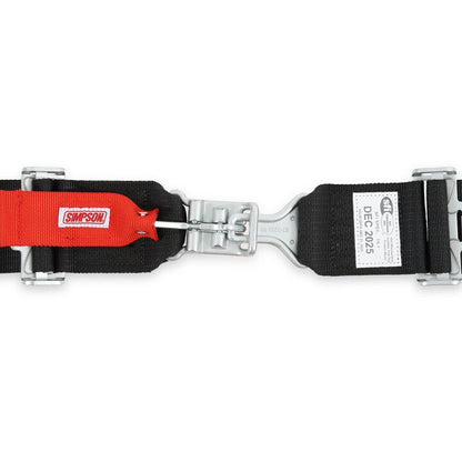 Simpson Racing Sport Latch And Link Harness - Red