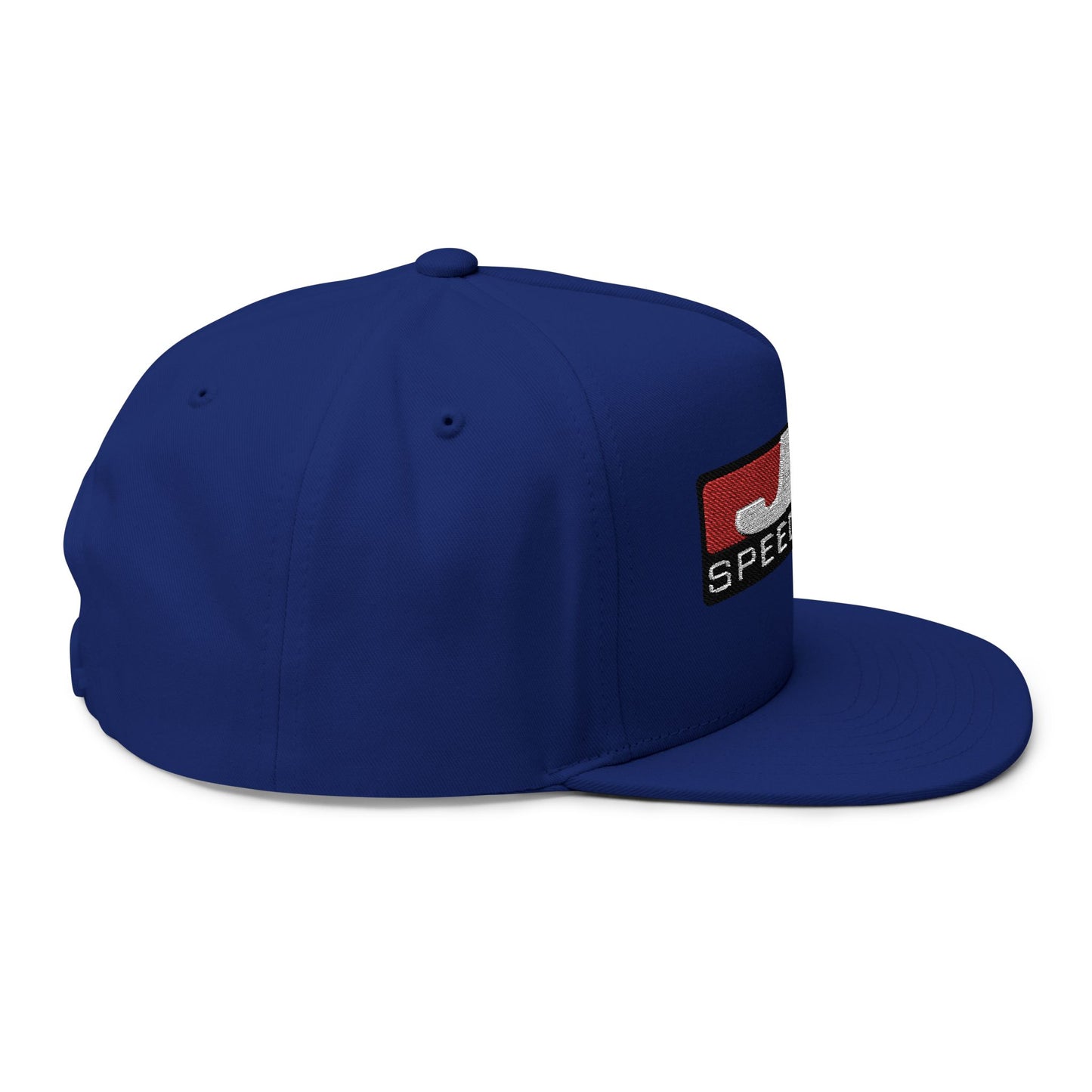 JS Speed Shop Logo Snapback Vintage Flat Bill Cap