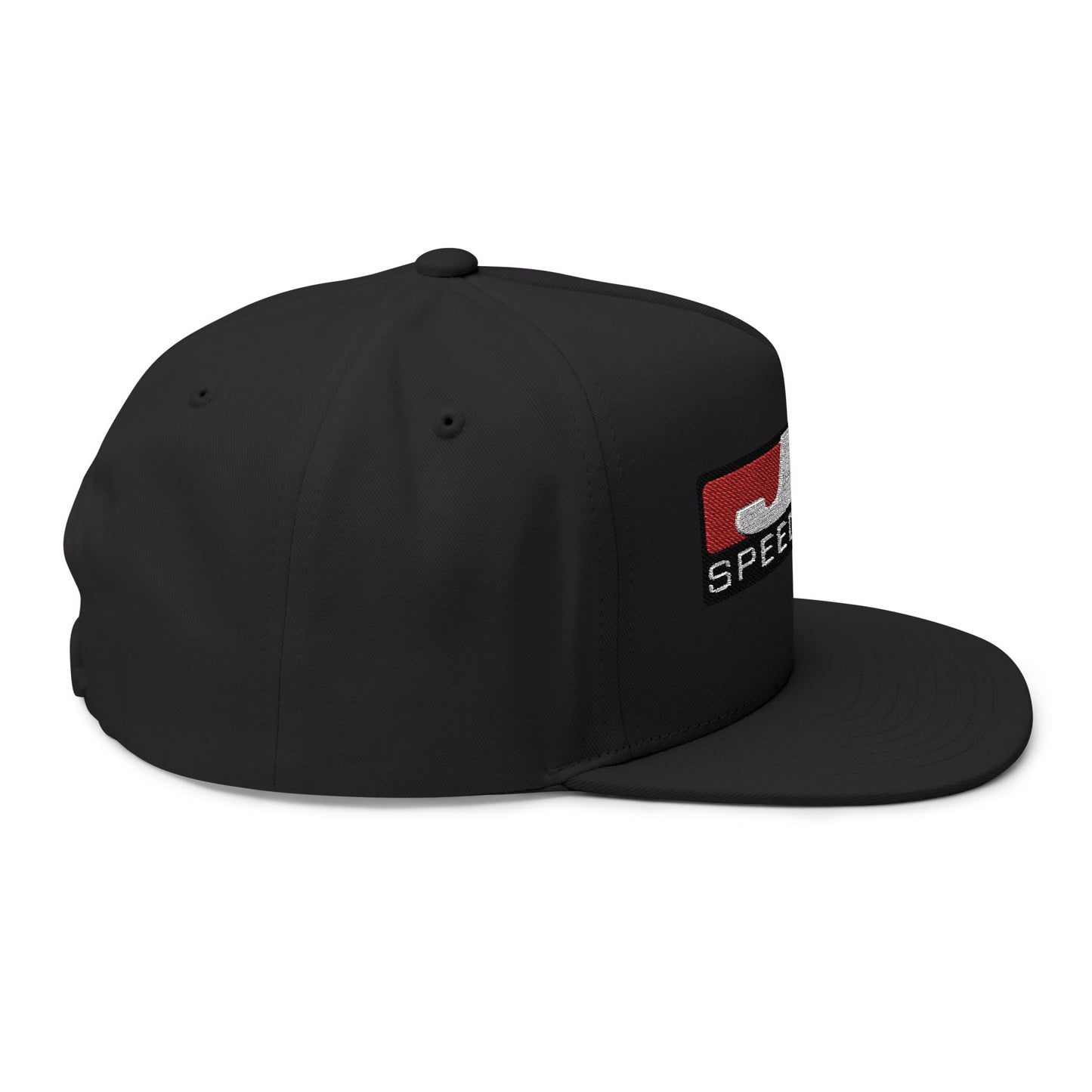 JS Speed Shop Logo Snapback Vintage Flat Bill Cap