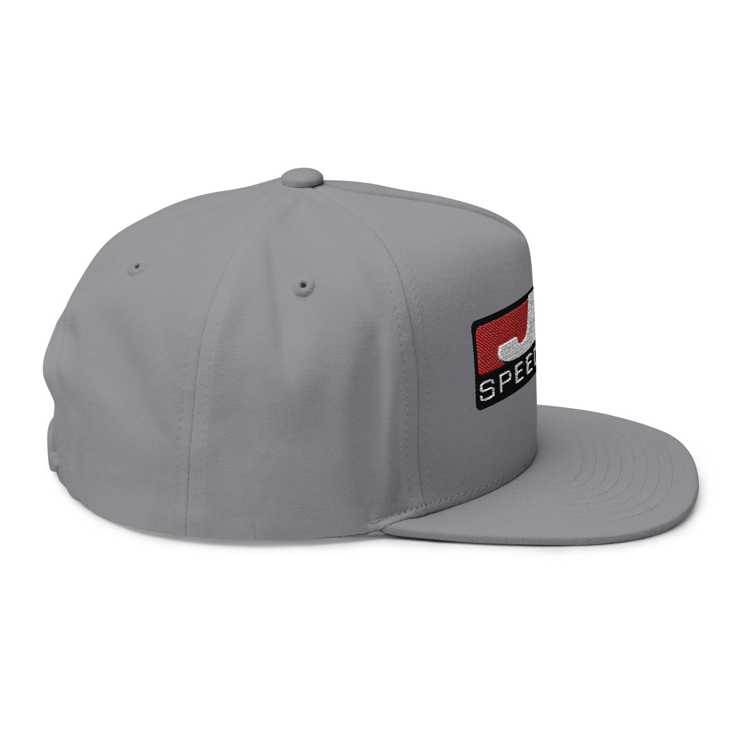 JS Speed Shop Logo Snapback Vintage Flat Bill Cap