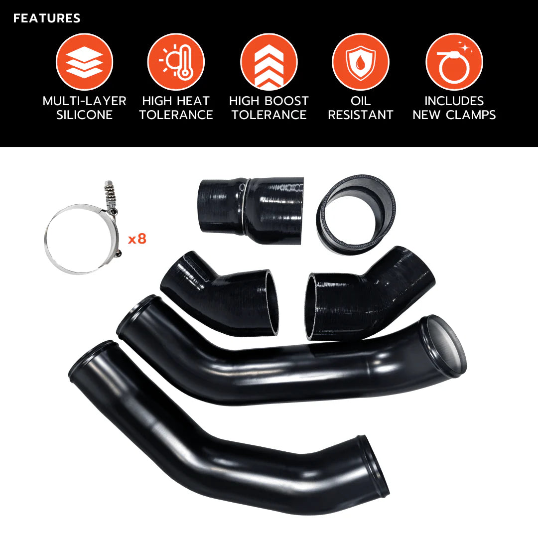 Ram Cummins 6.7L - Silicone Intercooler Hose Kit (2013-2018)