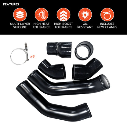 Ram Cummins 6.7L - Silicone Intercooler Hose Kit (2013-2018)