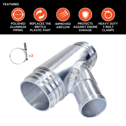 Ram Cummins 6.7L - Aluminum Coolant Y-Pipe (2013-2019)