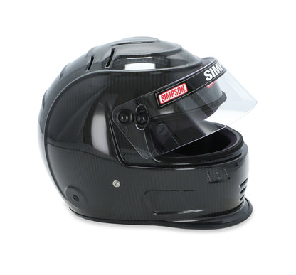 Simpson Racing Sa2020 Carbon Speedway Shark Racing Helmet