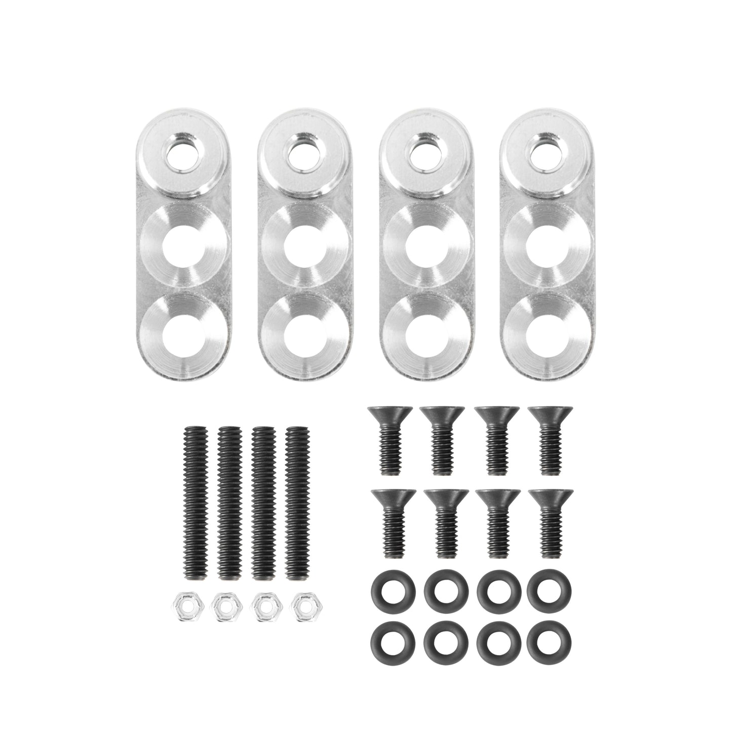 Holley LS7 Hi-Ram Fuel Rail Adapter Kit - GM LS3/LS7 Injectors