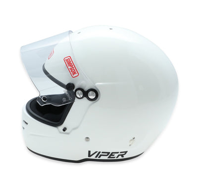 Simpson Sa2020 Viper Racing Helmet - White