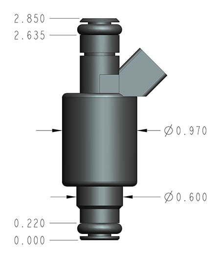 83 lb/hr Performance Fuel Injector - Individual