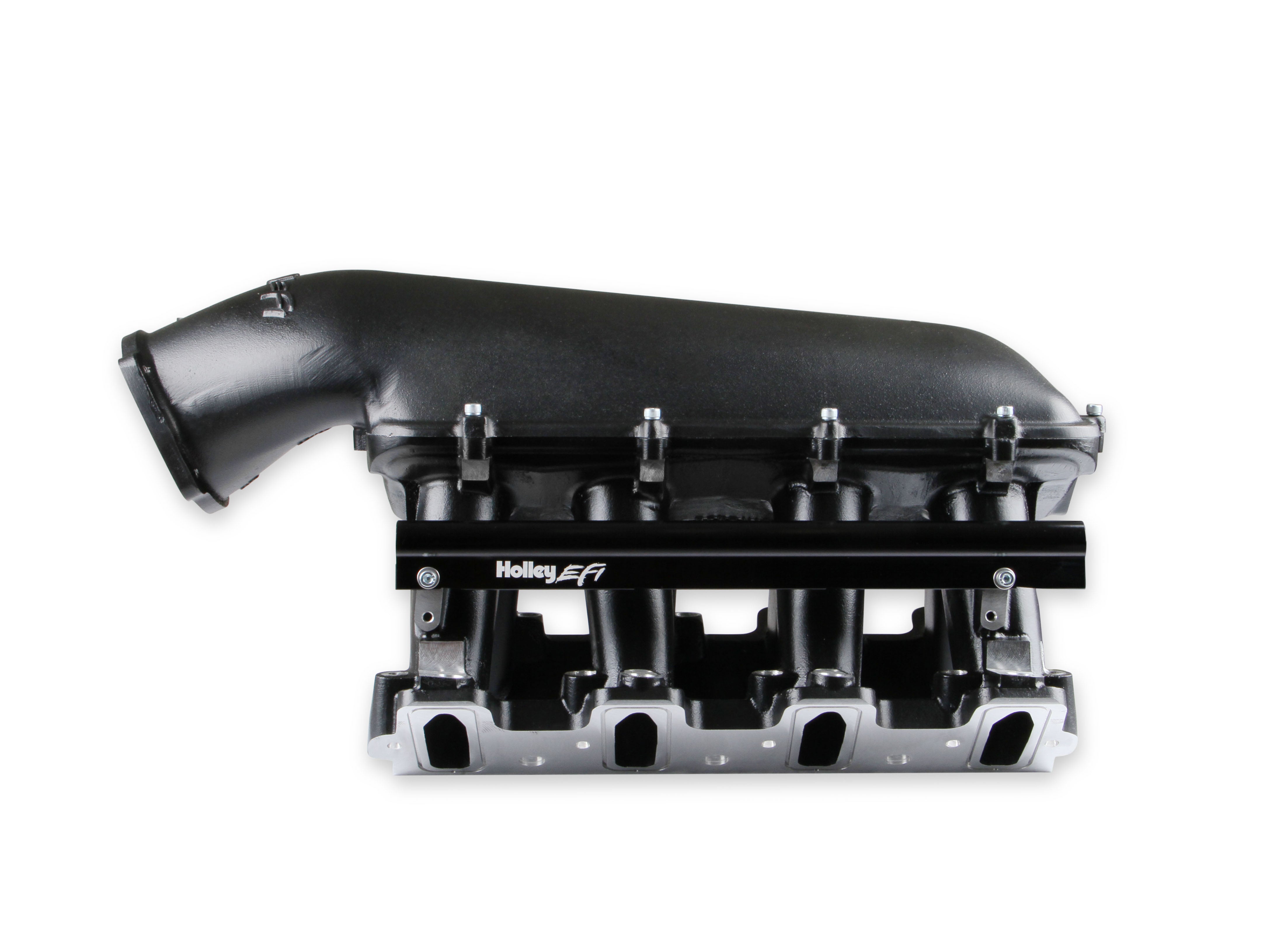 Holley LS Hi-Ram EFI Manifold - Black GM LS1/LS2/LS6