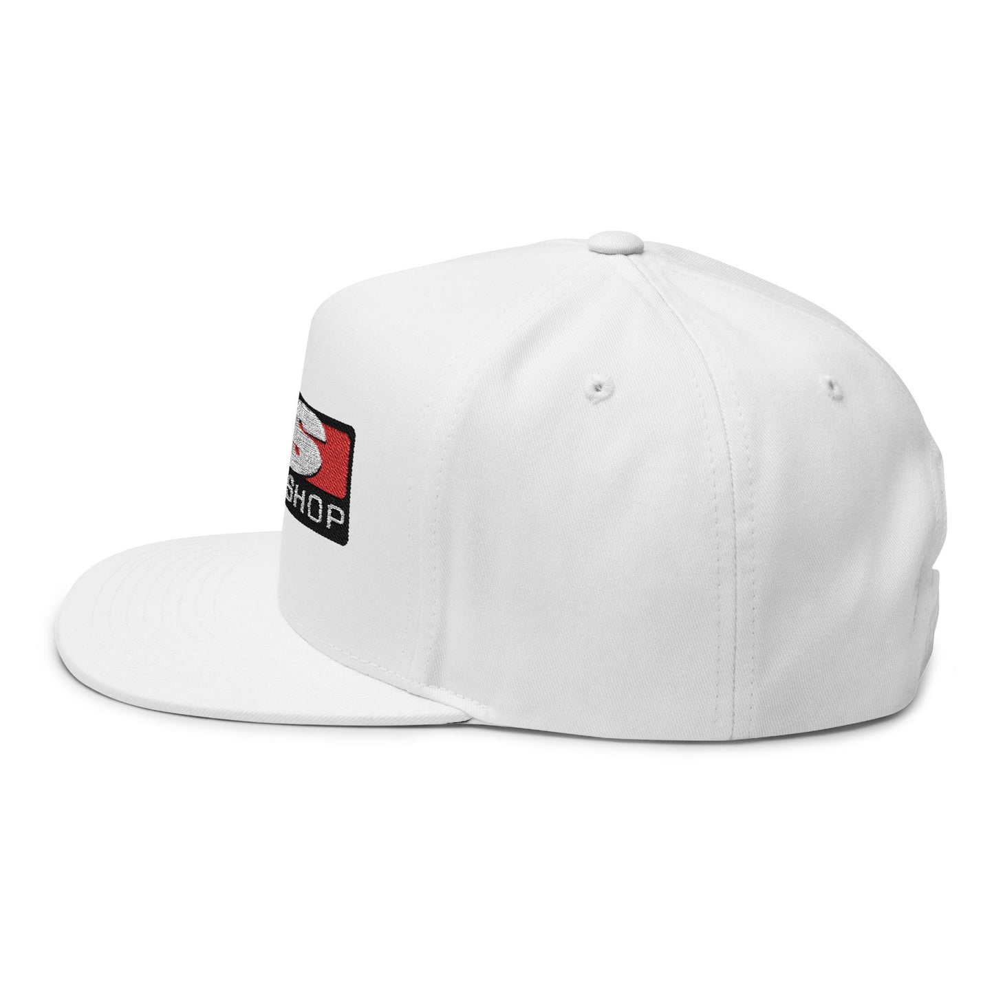 JS Speed Shop Logo Snapback Vintage Flat Bill Cap