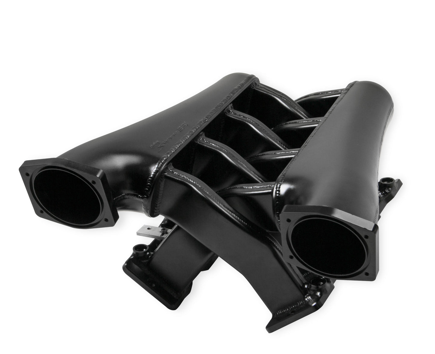 Sniper EFI Fabricated Intake Manifold Dual Plenum 102mm LS1/2/6, Rail Kit - Blk