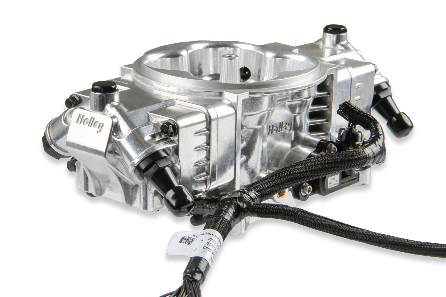 Holley EFI Terminator X Stealth 4150 Throttle Body - Shiny