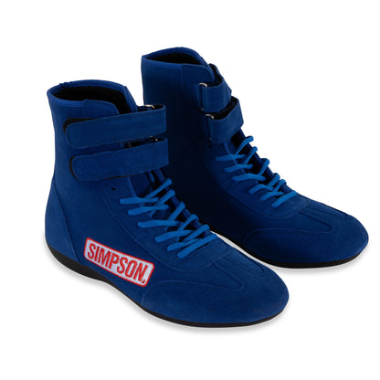 Simpson Racing Hightop Shoes - Black