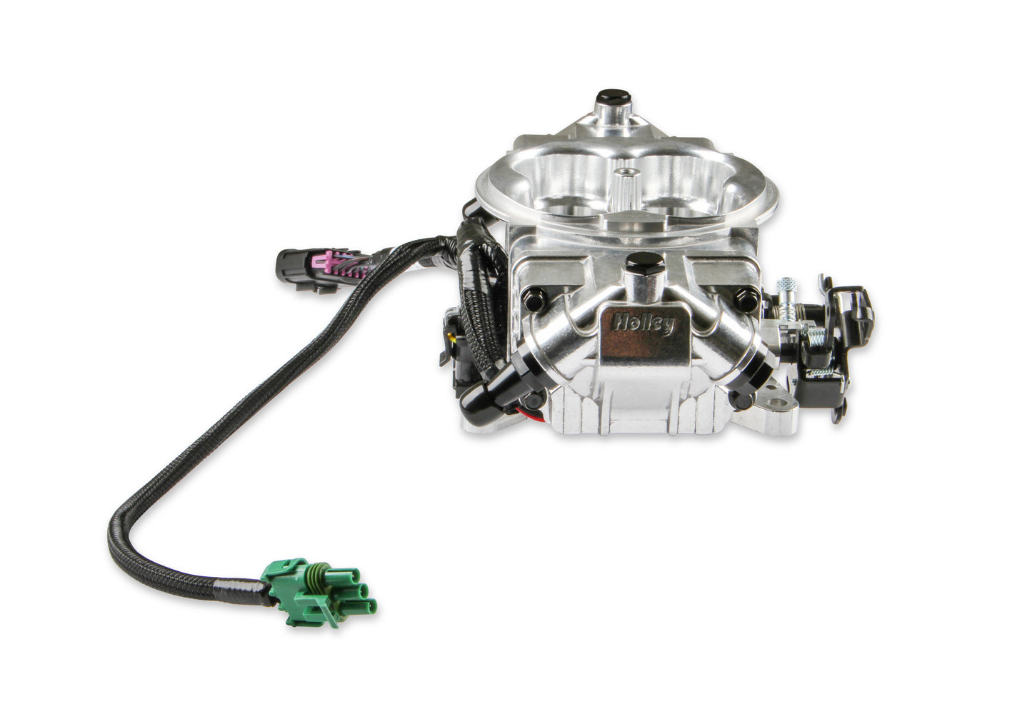 Holley EFI Terminator X Stealth 4150 Throttle Body - Shiny