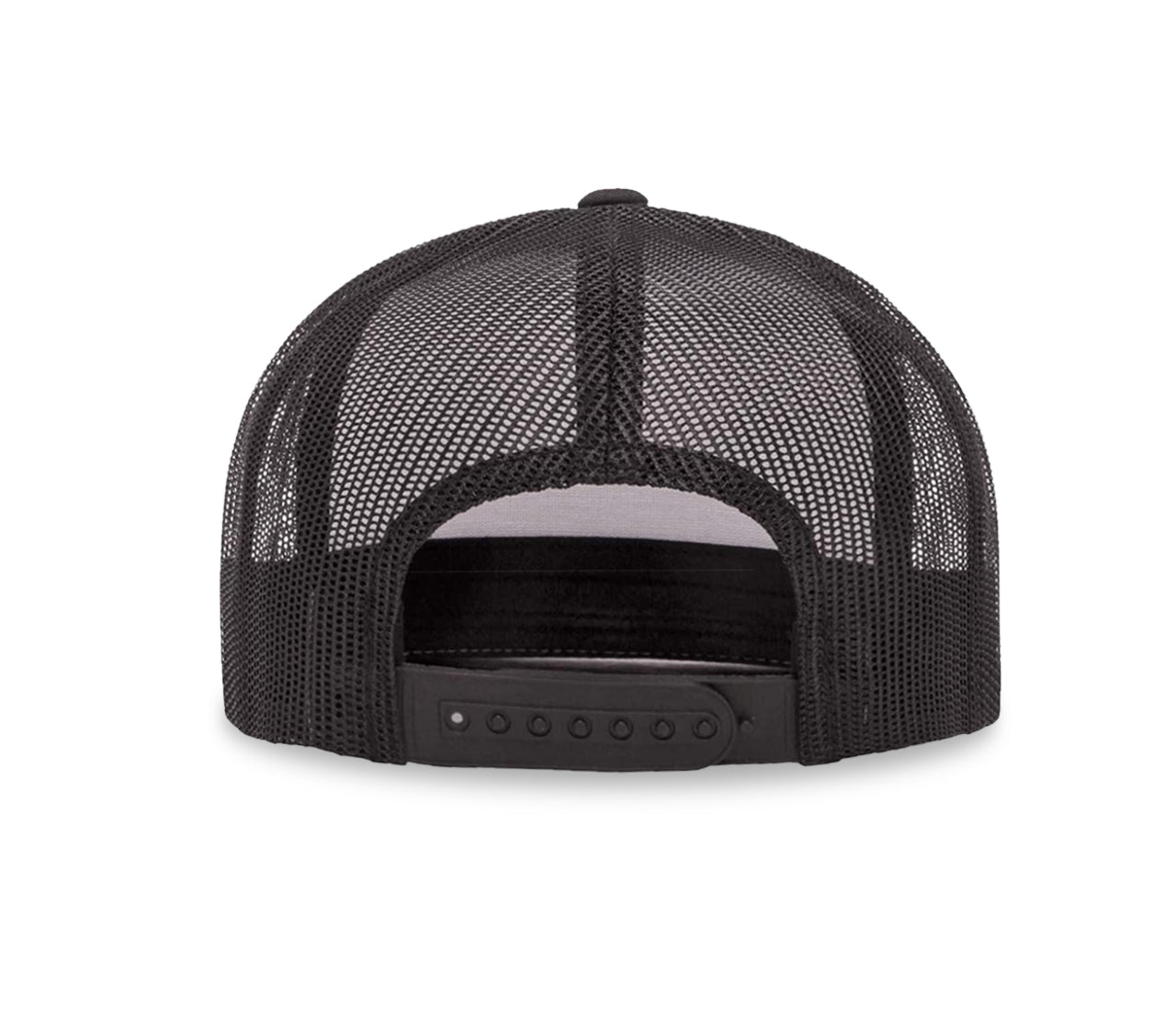 Heather Grey/Black Edge Trucker Hat