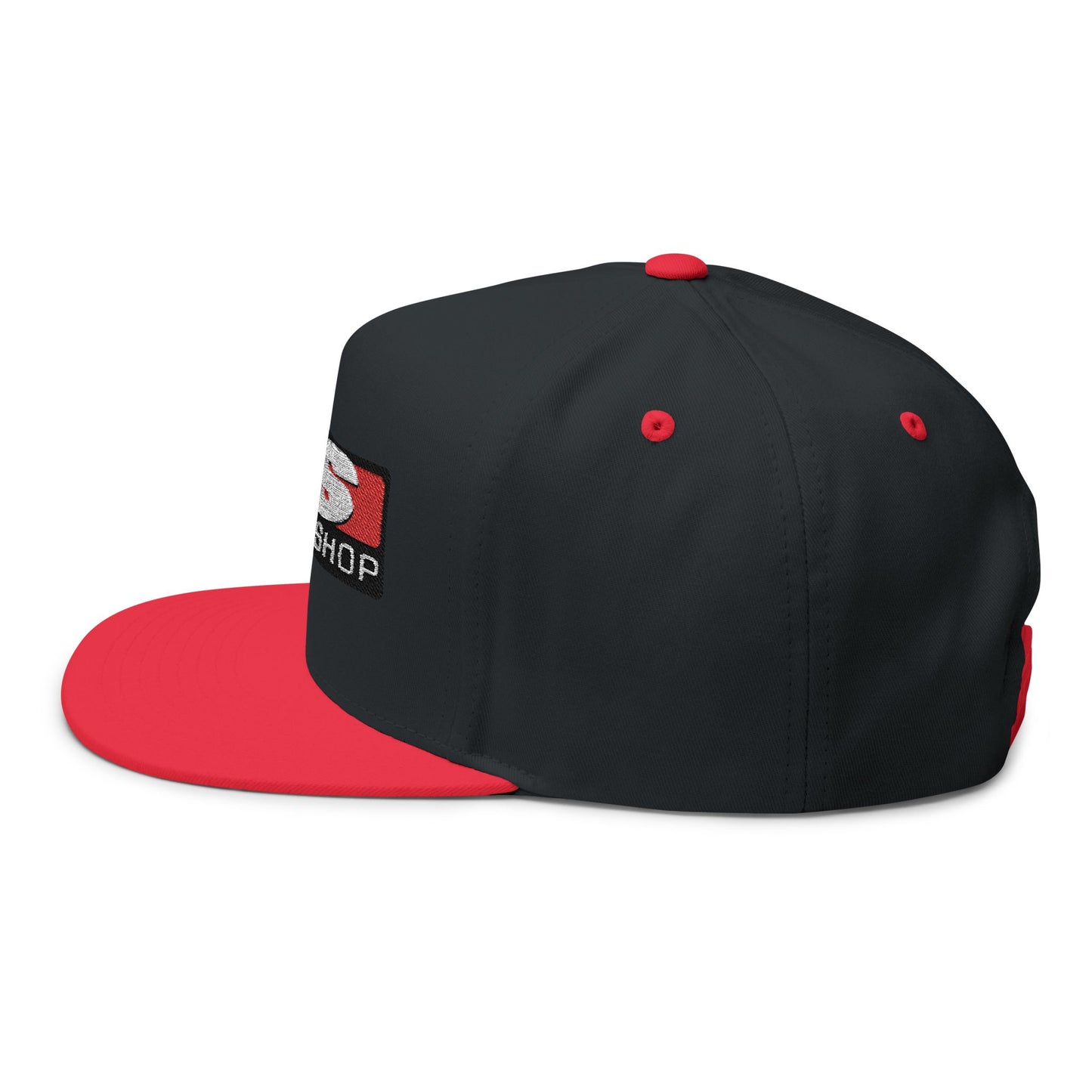 JS Speed Shop Logo Snapback Vintage Flat Bill Cap