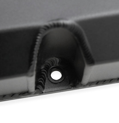 Sniper Valve Cover - Fabricated Aluminum - Chrysler BB - Short Bolt - Black