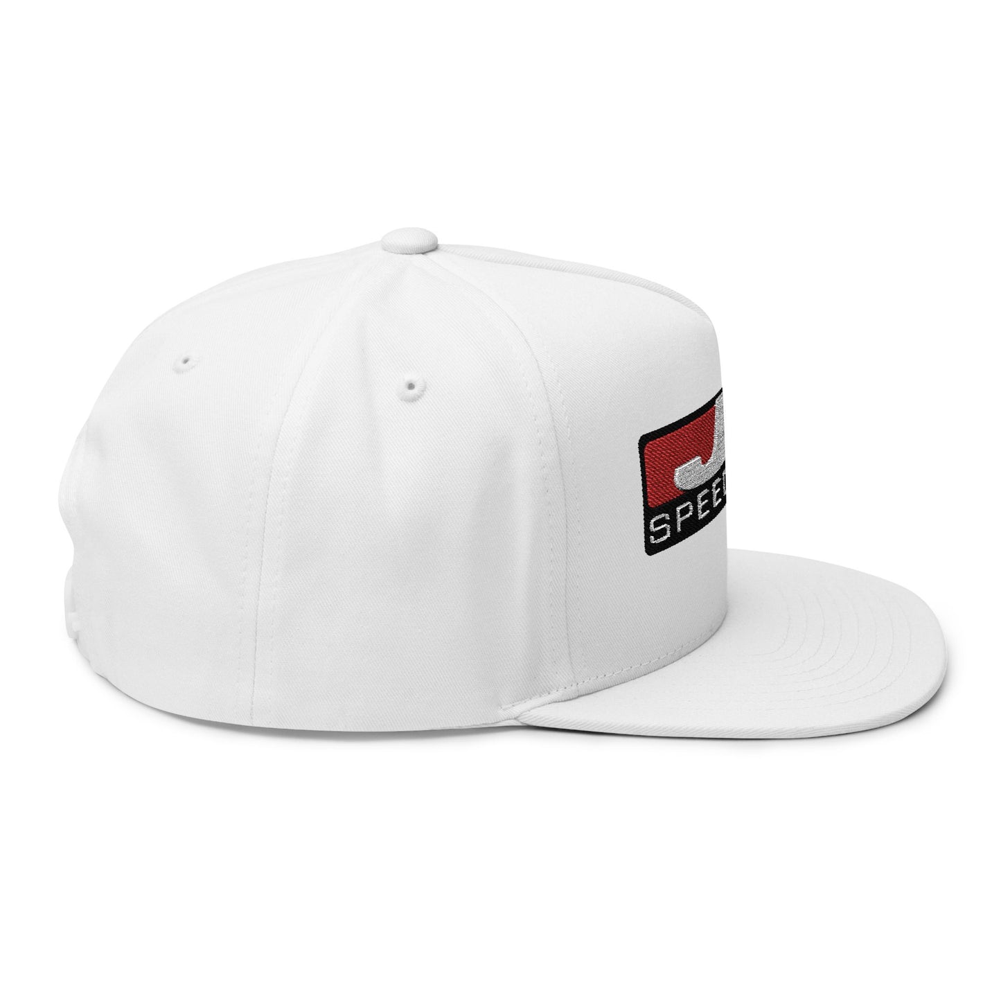 JS Speed Shop Logo Snapback Vintage Flat Bill Cap