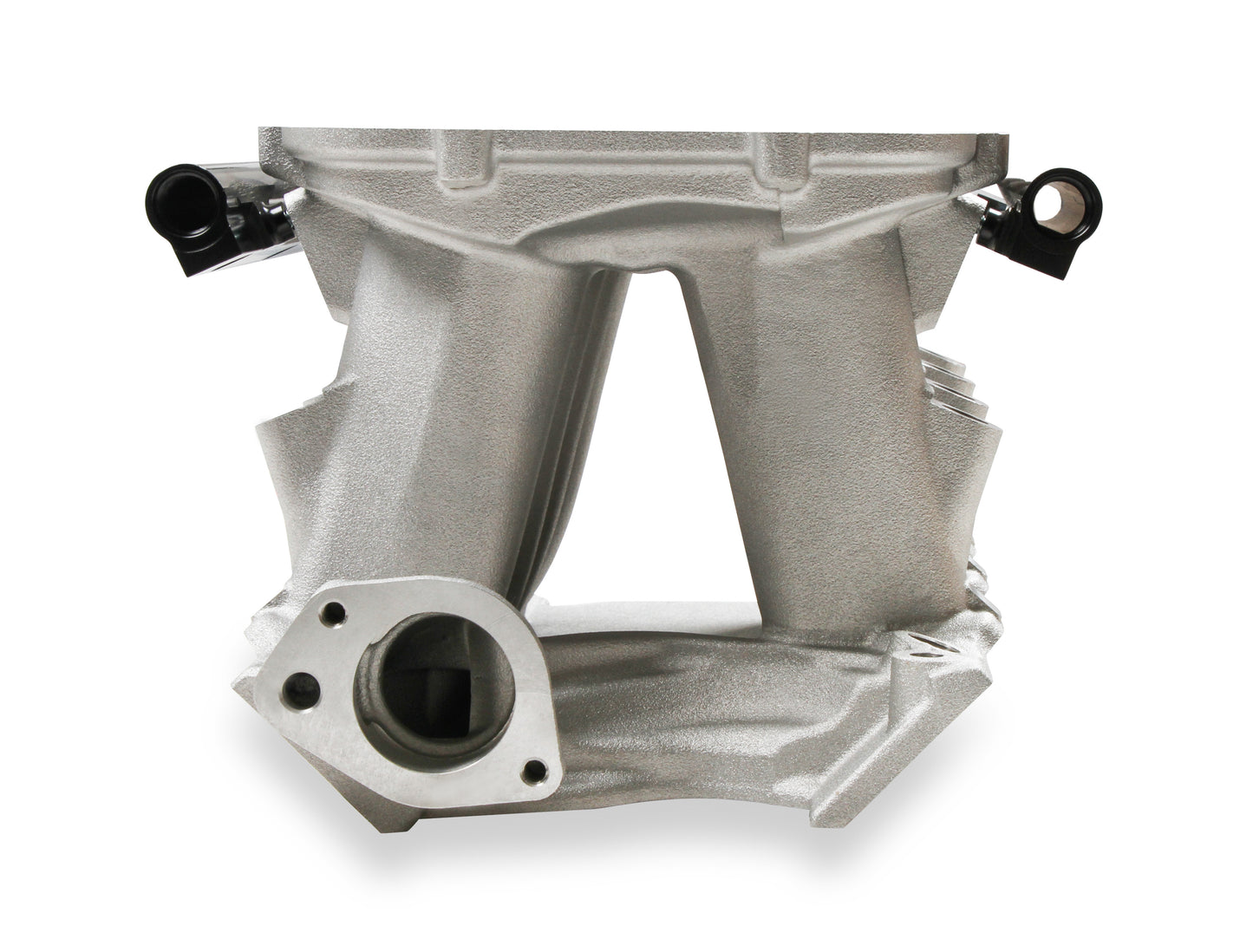 8.2" SBF Ford Hi-Ram EFI Manifold Base-Black