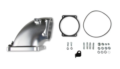 Billet 4500 EFI Throttle Body Intake Elbow-Ls- Black Finish
