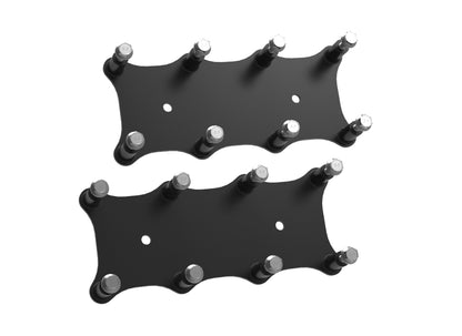 Holley EFI Igntion Coil Remote Relocation Bracket, Black Finish, Pair