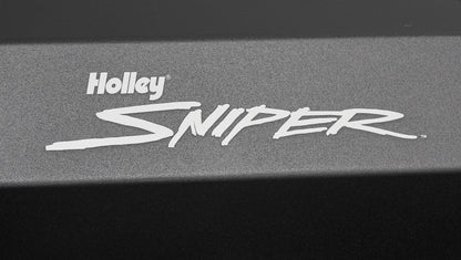 Sniper Valve Cover - Fabricated Aluminum - SBC - Perimeter Bolt - Flat - Black