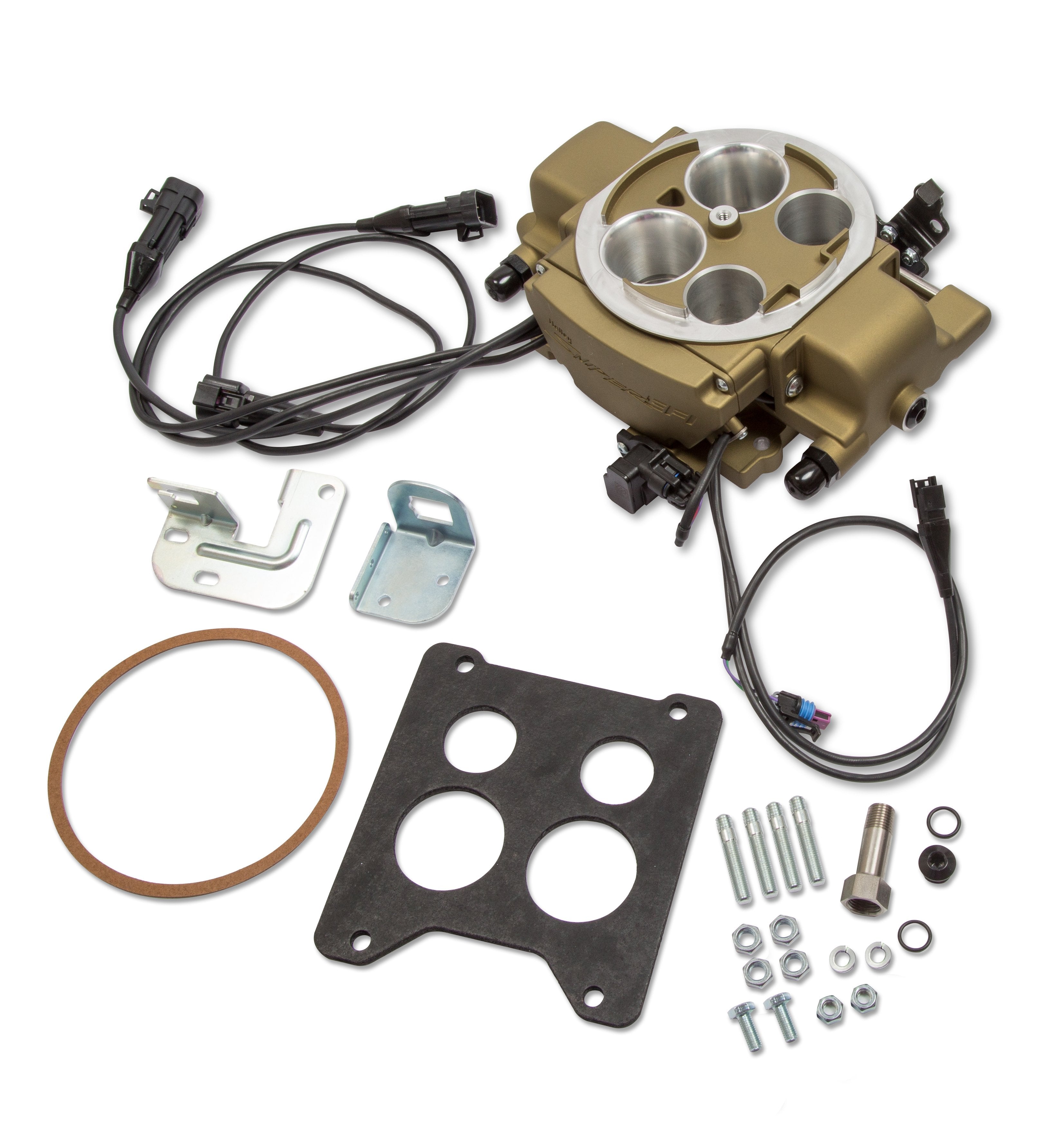 Holley Sniper EFI Quadrajet™ Master Kit - Classic Gold