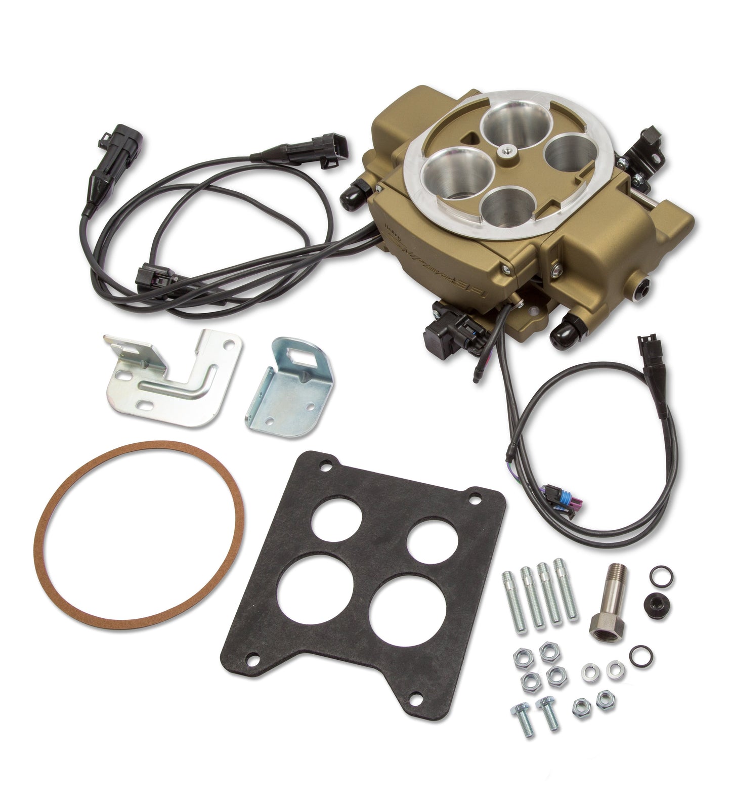 Holley Sniper EFI Quadrajet™ Master Kit - Classic Gold