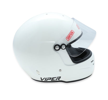 Simpson Sa2020 Viper Racing Helmet - Matte Black