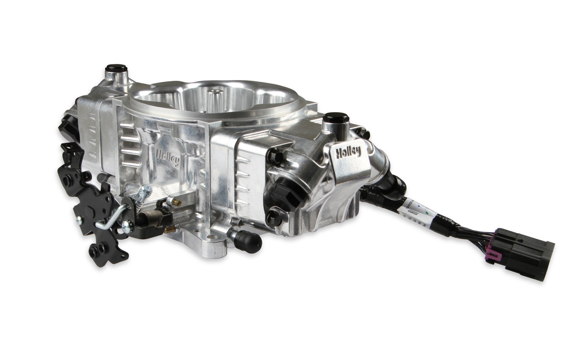 Holley EFI Terminator X Stealth 4150 Throttle Body - Shiny