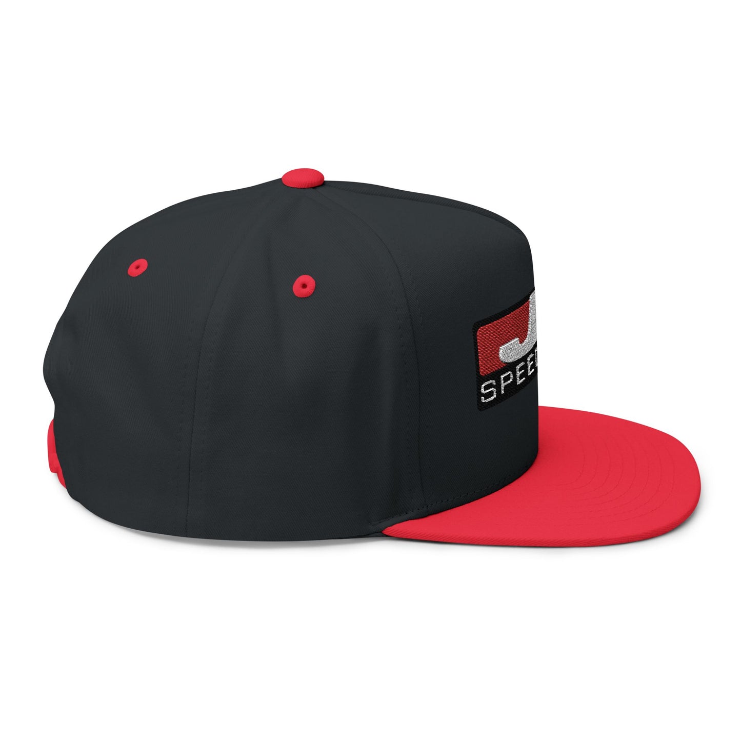 JS Speed Shop Logo Snapback Vintage Flat Bill Cap