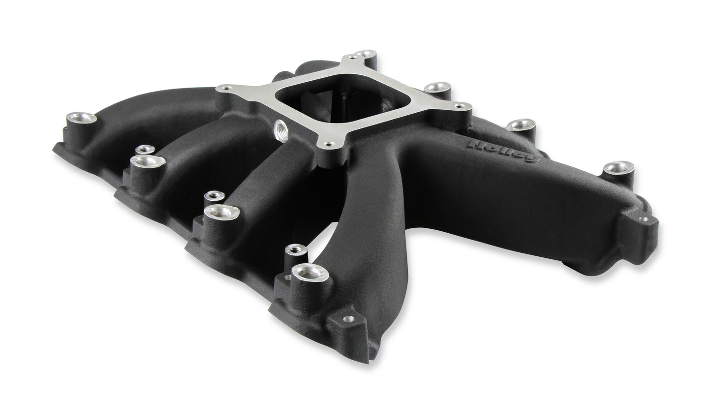 Holley Single Plane EFI Intake - GM LS7-Black