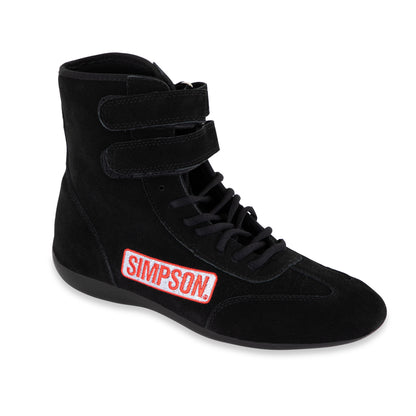 Simpson Racing Hightop Shoes - Black
