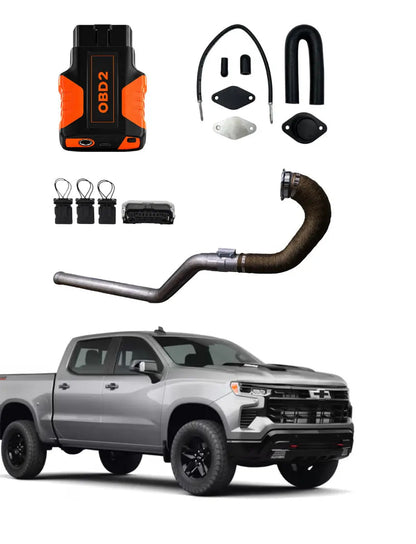 3.0L Duramax LZ0 Delete Kit with Tuner | DPF, DEF & EGR Delete | Chevy & GMC | 2023–2026