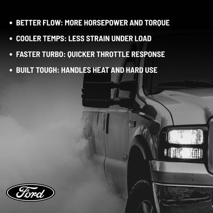 Turbo Back Race Exhaust System - Ford Powerstroke 6.0L - 2003-2007