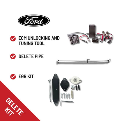 All In One Delete Kit - DPF DEF EGR - SOTF Tuning - Delete pipe - Ford Powerstroke 6.7L - 2020-2021