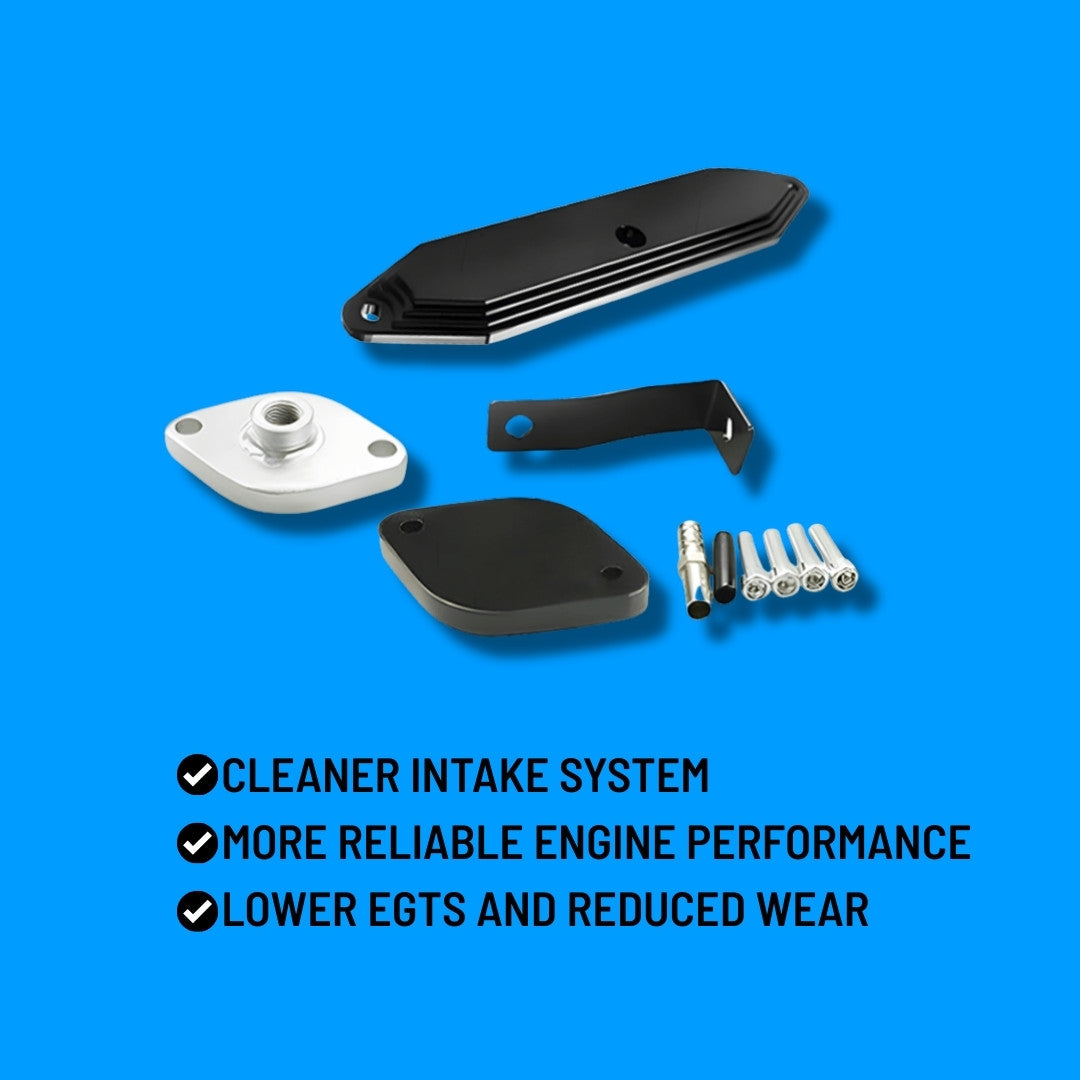 All In One Delete Kit - DPF DEF EGR  - EGR cooler delete kit -  Ford Powerstroke 6.7L - 2020-2022