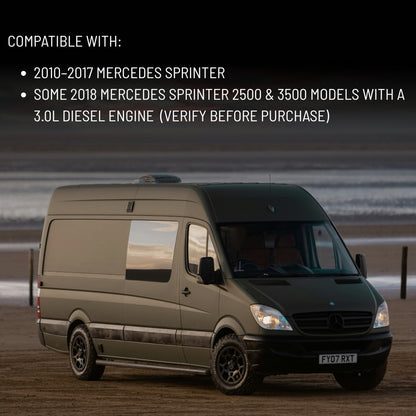 Mercedes Sprinter 3.0L 3" DPF Delete Performance Exhaust (2010-2018)