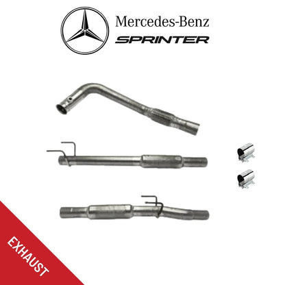 Mercedes Sprinter 3.0L 3" DPF Delete Performance Exhaust (2010-2018)