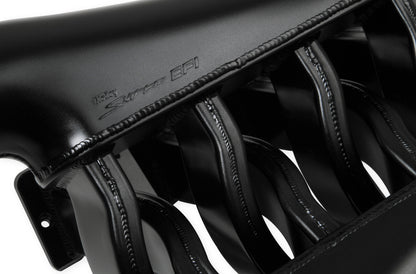 Sniper EFI Fabricated Intake Manifold Dual Plenum 92mm LS3/L92, Rail Kit - Blk