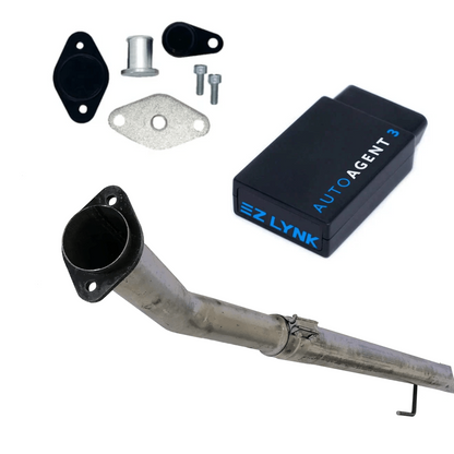 Ford Powerstroke 3.0L All-In-One Delete Kit with Delete Pipe (2018-2019)