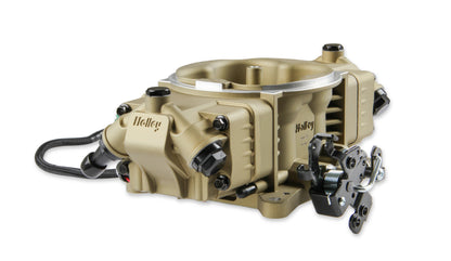 Holley EFI Terminator X Stealth 4150 Throttle Body - Classic Gold