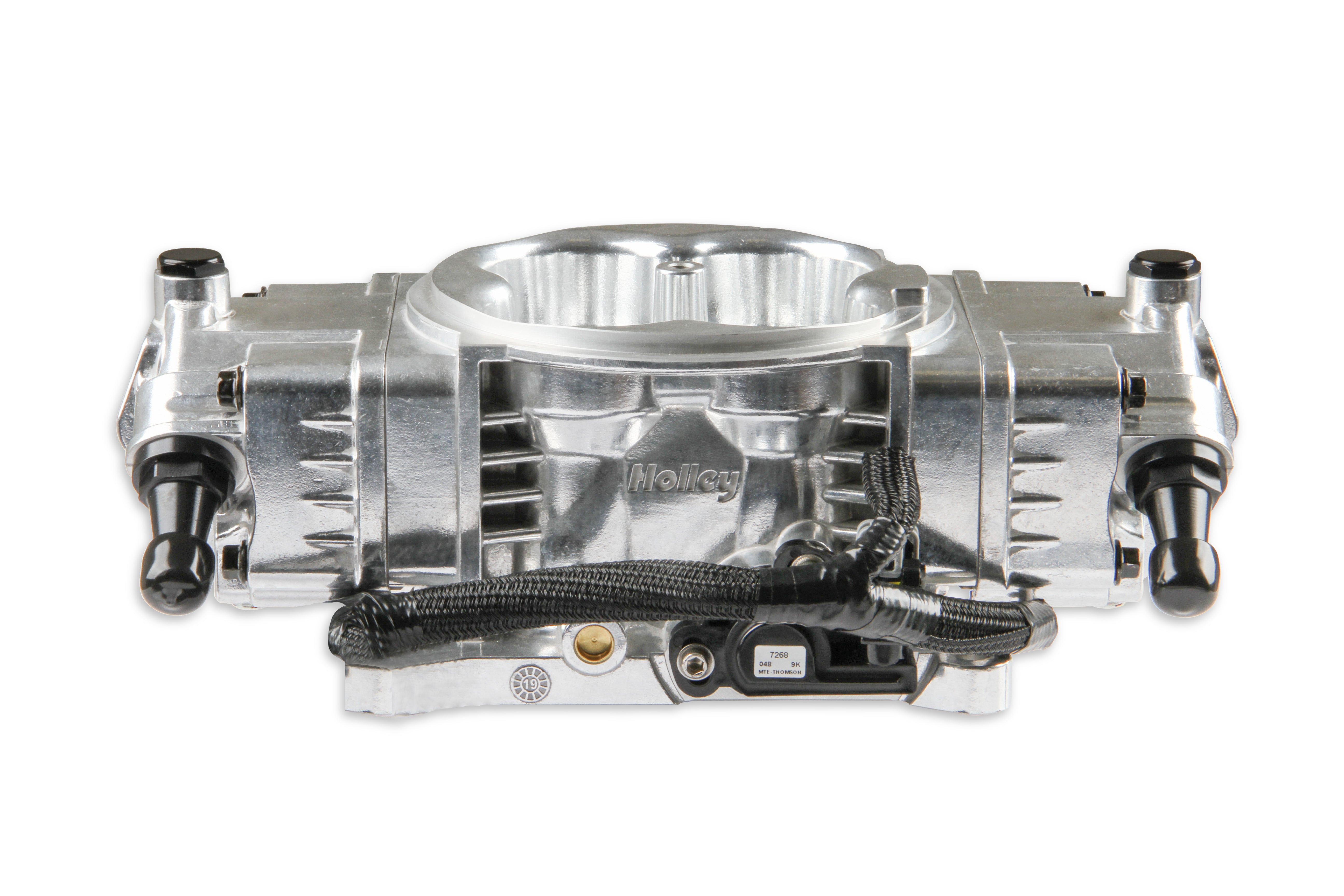 Holley EFI Terminator X Stealth 4150 Throttle Body - Shiny