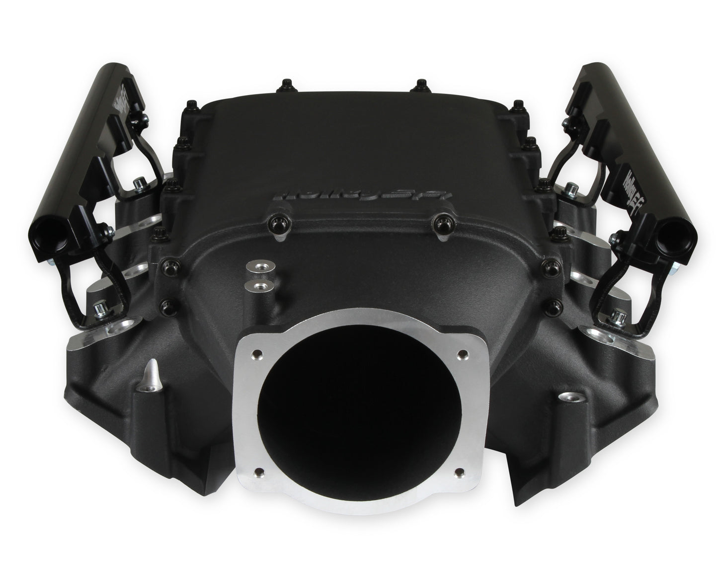 Holley Ultra Lo-Ram Manifold Kit Single Injector- Black - GM LS3/L92