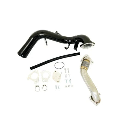 GM Duramax 6.6L - EGR & Cooler Delete Kit w/ Up-pipe & Intake Pipe (2006-2007)