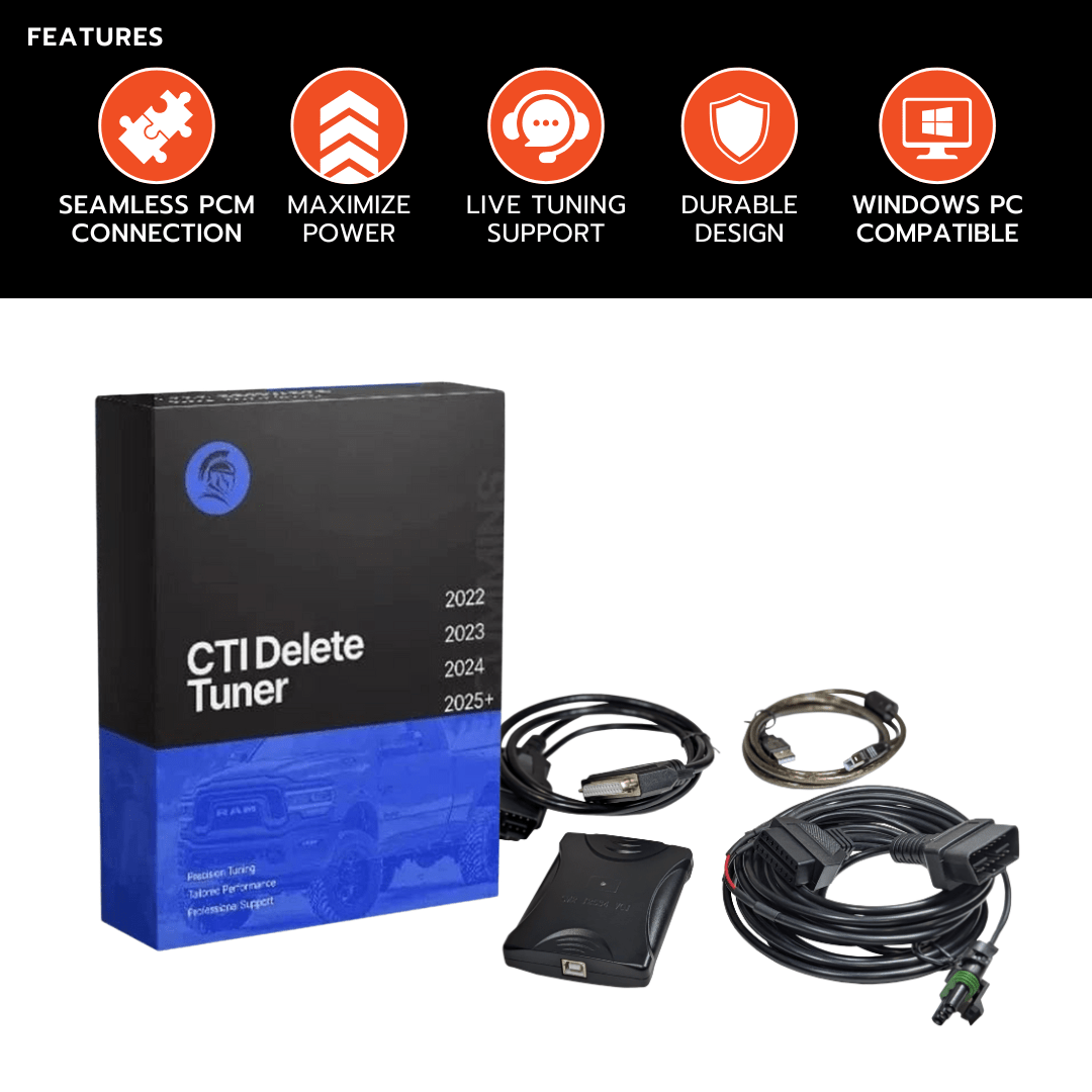 Dodge Ram Cummins 6.7L - Delete CTI Tuner (2022+)
