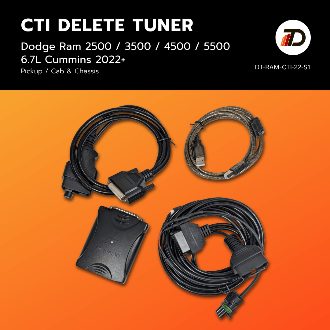 Dodge Ram Cummins 6.7L - Delete CTI Tuner (2022+)