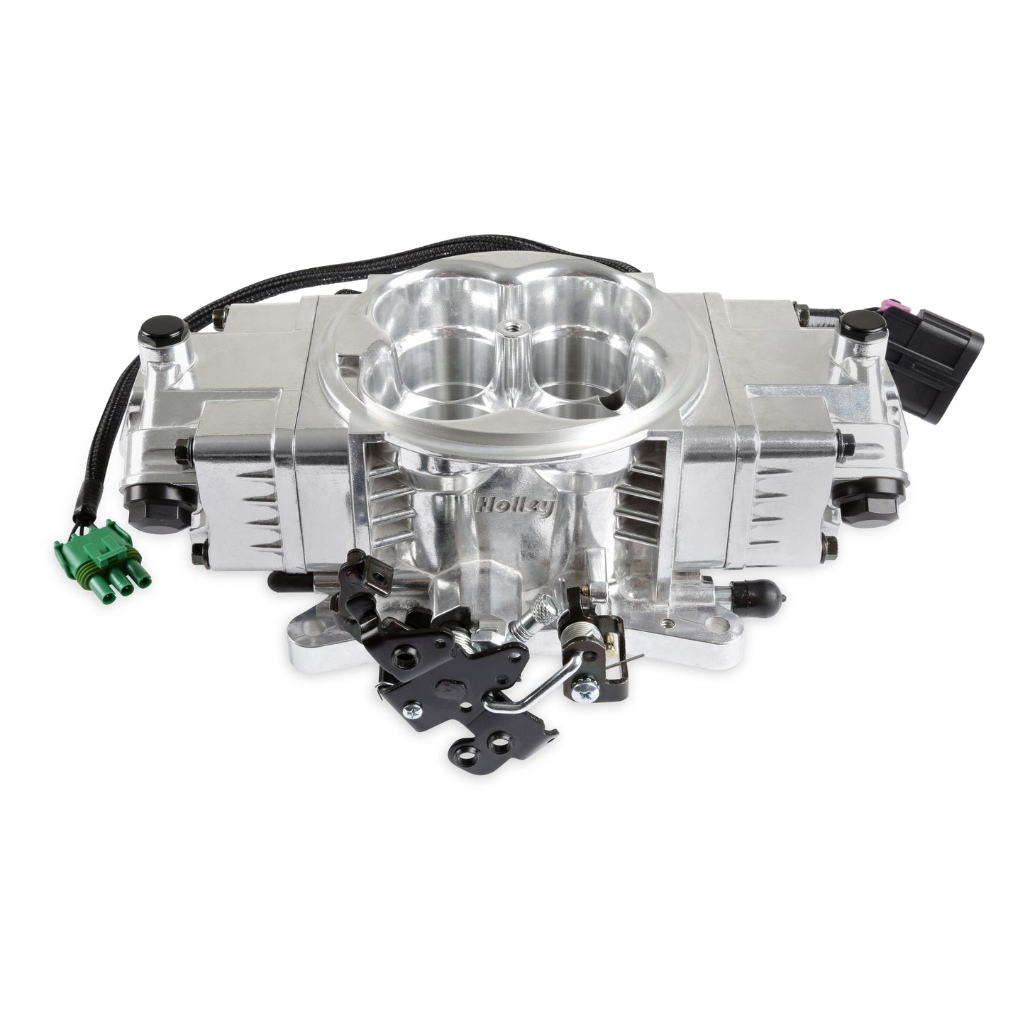Holley EFI Terminator X Stealth 4150 2x4 - Shiny