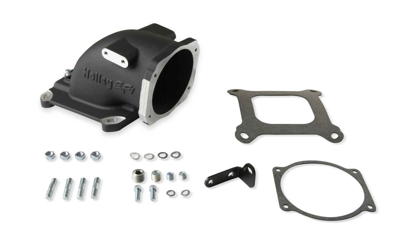EFI Throttle Body Intake Elbow-Black Finish